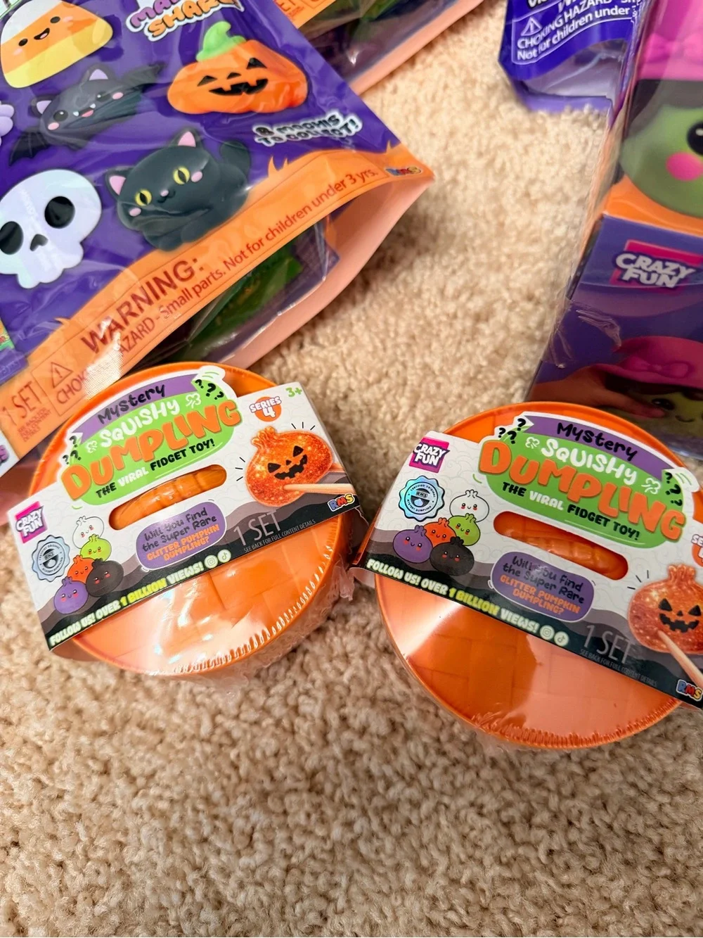 RMS Halloween Haul! Witch Squishy, Chrome Dumplings, Mystery Mochi & Dumplings